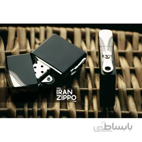 فندک اصل زیپو مدل 7755 | ژاپن | طرح زیپ