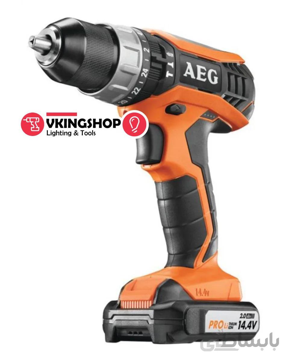 کیت دریل چکشی پیچ گوشتی 2 سرعته 14.4 ولت مدل BSB14G3 Li kit