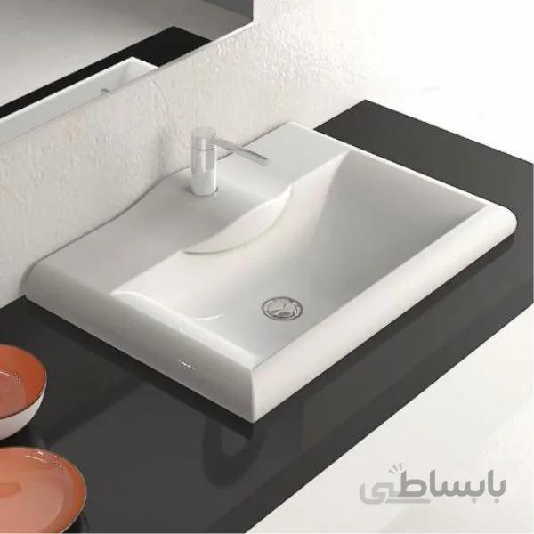 روشویی روکابینتی گلسار مدل گاترین