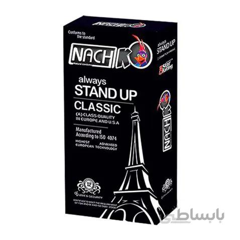 کاندوم مدل استند اپ Stand Up Classic Condomبسته 12عددی