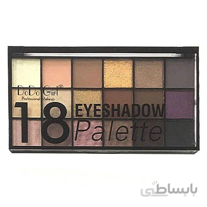 پالت سایه 18 رنگ دو دو گرل