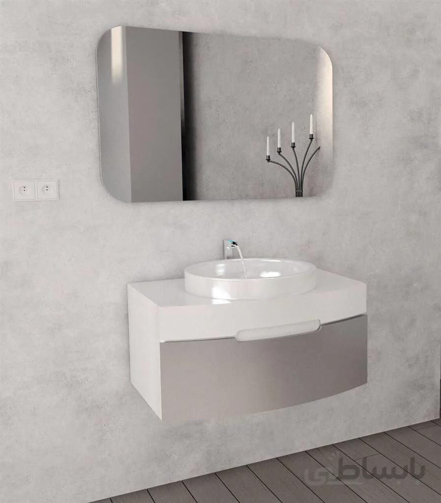 روشویی کابینت دار مزو MEZZO مدل Casper ا ابعاد : 70Cm ×47Cm ×38Cm