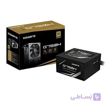 گیگابایت G750H 80 Plus Gold 750W ، ماژولار ، پنکه هوشمند ، محافظت از انرژی هوشمند ، گارانتی 5 ساله ، منبع تغذیه GP-G750H