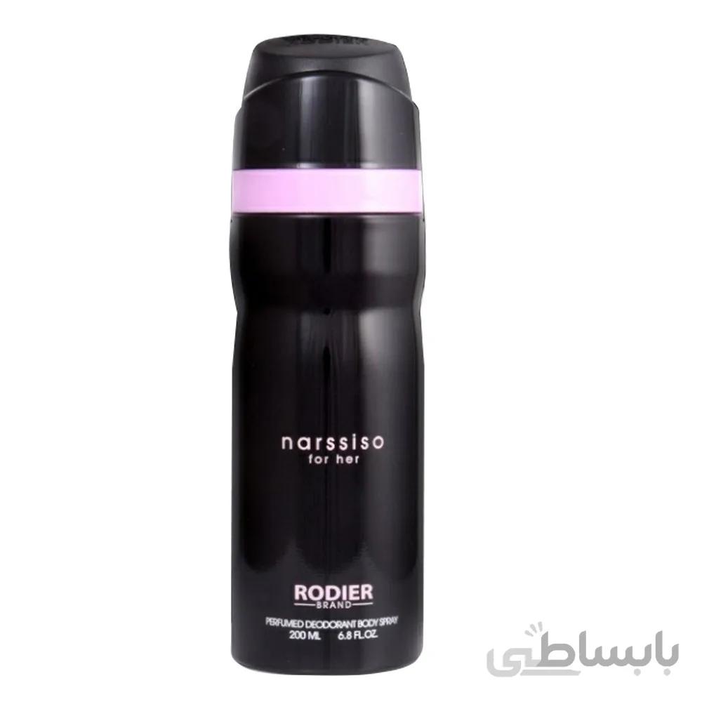 اسپری بدن زنانه رودیر نارسیسو رودریگز حجم 200 میلی لیتر ا Rodier Narciso Rodriguze Body Spray