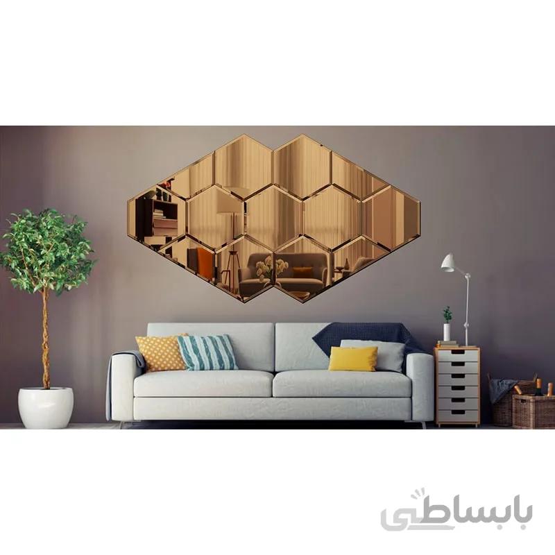 آینه دکوراتیو تجسم مدل 6ZK6L