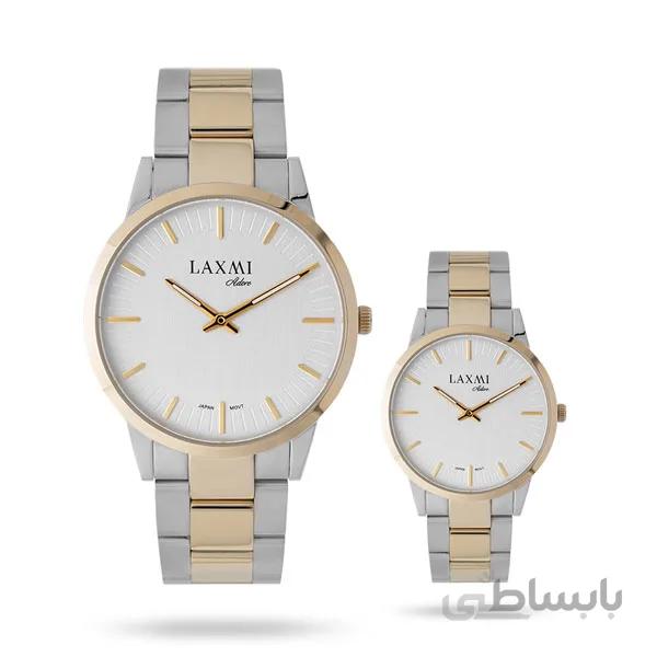 ساعت مچی زنانه و مردانه برند لاکسمی مدل LAXMI 8122-4