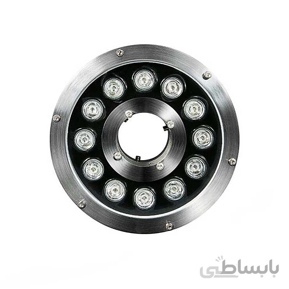 چراغ استخری رینگی 12 وات مولتی ای دی سی