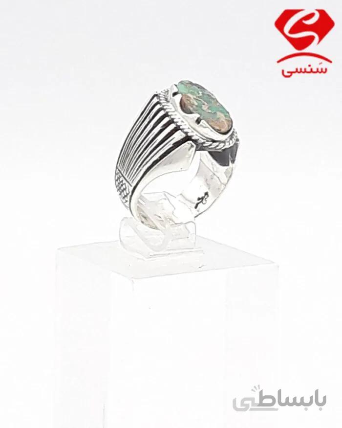انگشتر نقره فیروزه کد33