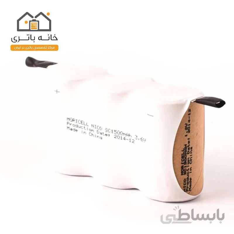 باتری جارو شارژی پارس خزر (سایا) 3.6 ولت 1500 میلی آمپر