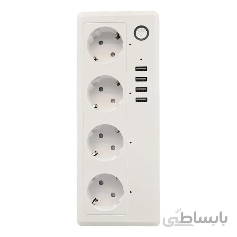 پریز چند راهی هوشمند 4c