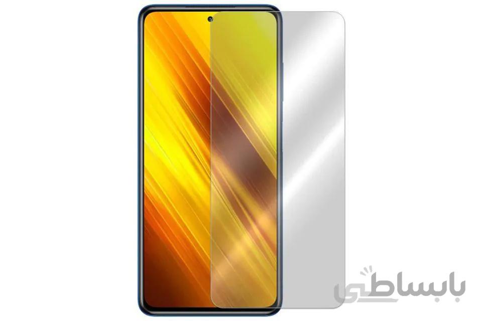 گلس محافظ شیشه ای گوشی شیائومی Poco X3