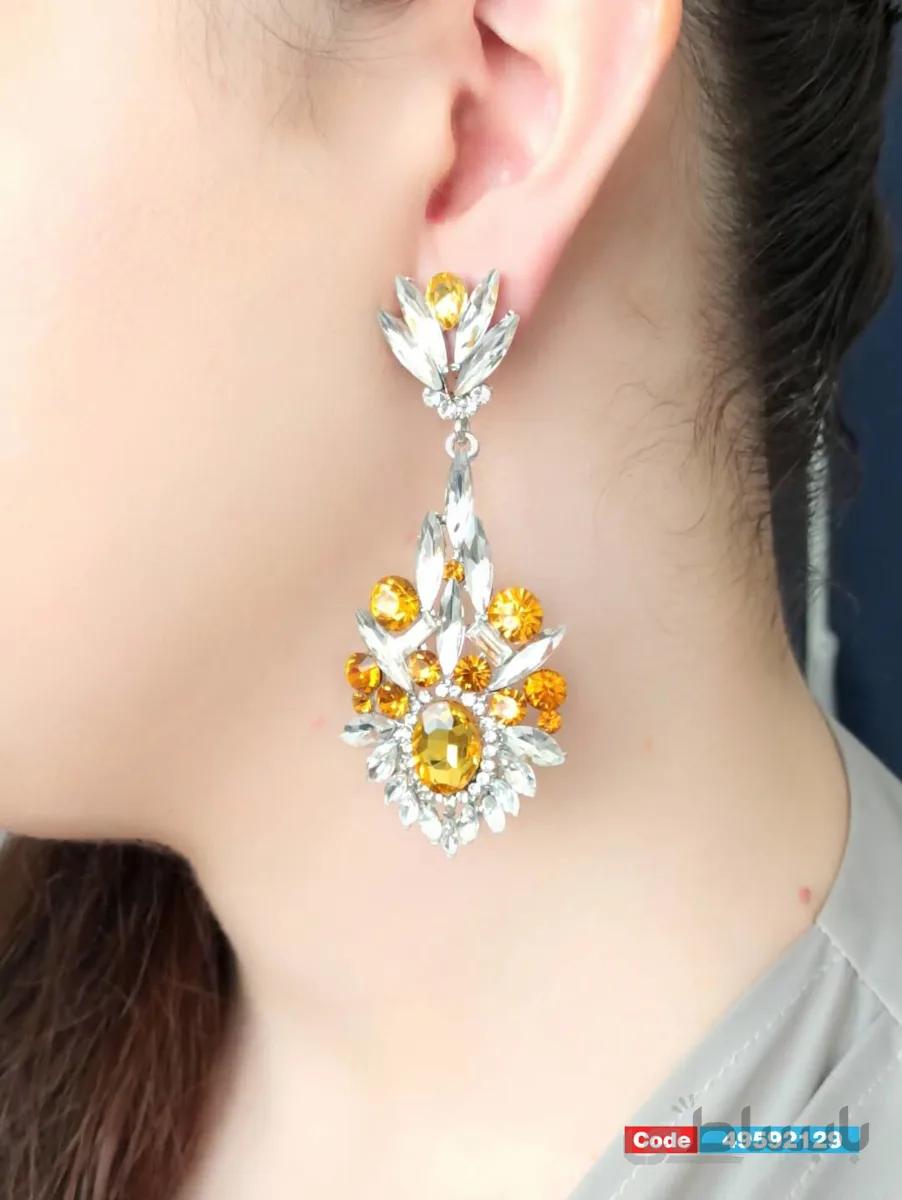 گوشواره رادیوم طرح طلا