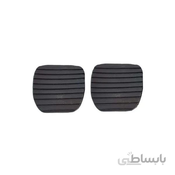 روکش پدال خودرو مدل PEU-P04 مناسب برای پژو 206 مجموعه 2 عددی