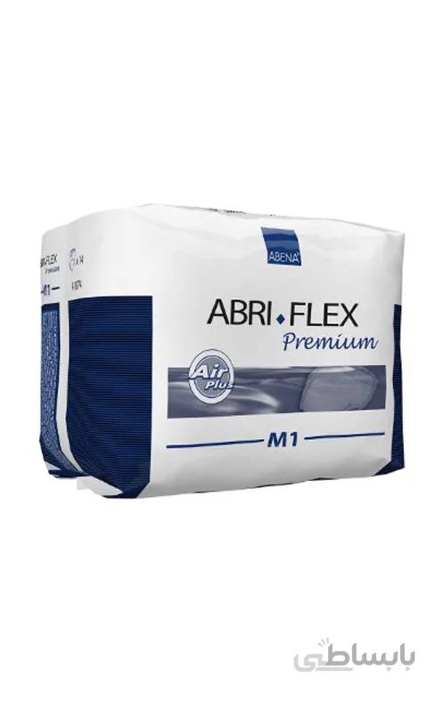 پوشک بزرگسال شورتی ابری فلکس M1 بسته 14 عددی
