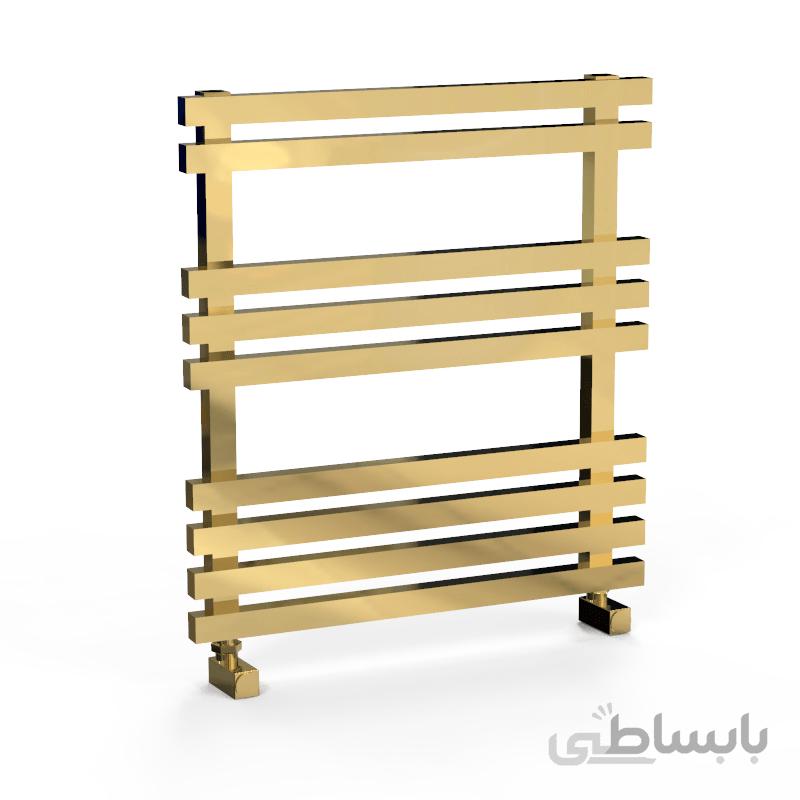 حوله خشک کن استیل سبلان طلایی