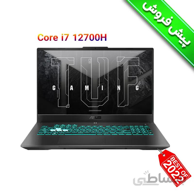 لپ تاپ گیمینگ ایسوس تاف ASUS TUF Plus F17 FX707ZR i7 12700H RTX3070 140W 2022