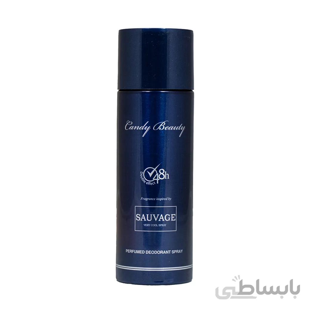 اسپری خوشبو کننده بدن زنانه کندی بیوتی مدل Sauvage حجم 200 میل ا Candy Beauty Sauvage Spray perfumed for women 200ml