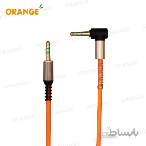 کابل صدا AUX سر کج سلیکونی