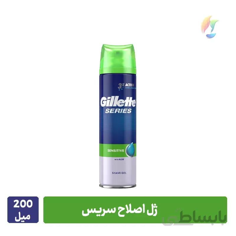 ژل اصلاح سریس ۲۰۰ میل – مدل SENSITIVE