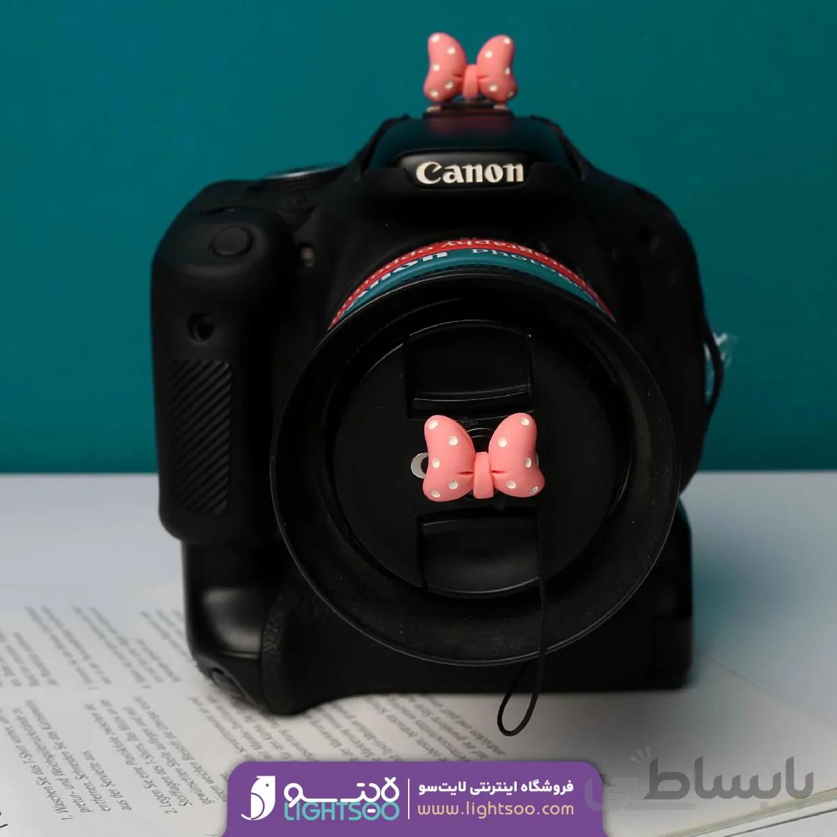 ست فانتزی پاپیونMickey Mouse(کفشکی دوربین ، نگهدرارنده در پوش لنز دوربین)