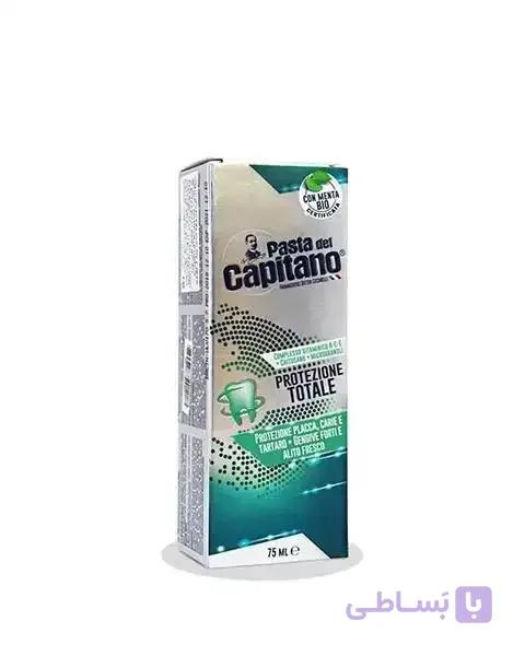خمیر دندان محافظ کامل دندان پاستا دل کاپیتانو