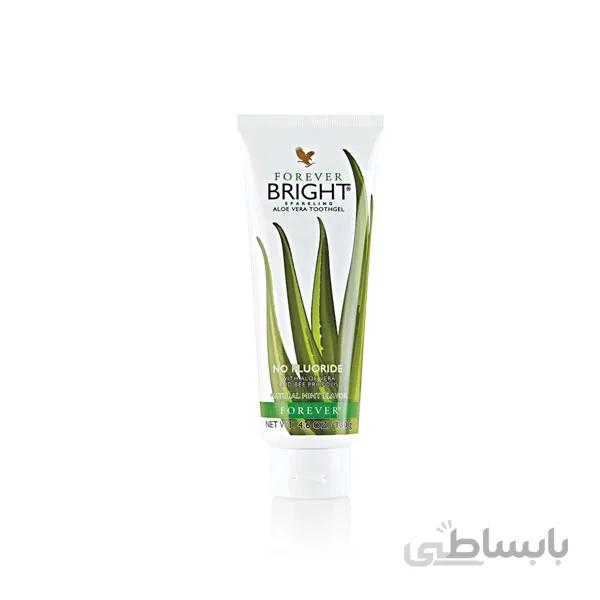 خمیردندان فوراور + آلوئه ورا، عسل و بدون فلوراید 130 میل ا Forever Bright Toothgel 130 mil