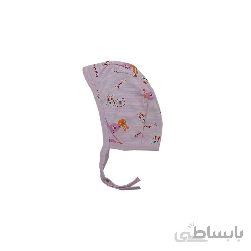 کلاه بندی نوزادی بی بی سان طرح خرگوش و خرس