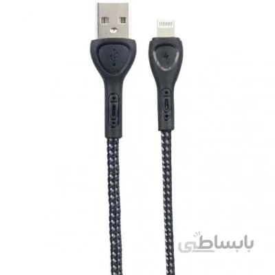کابل شارژ کنفی لایتنینگ LDNIO LS482 2.4A