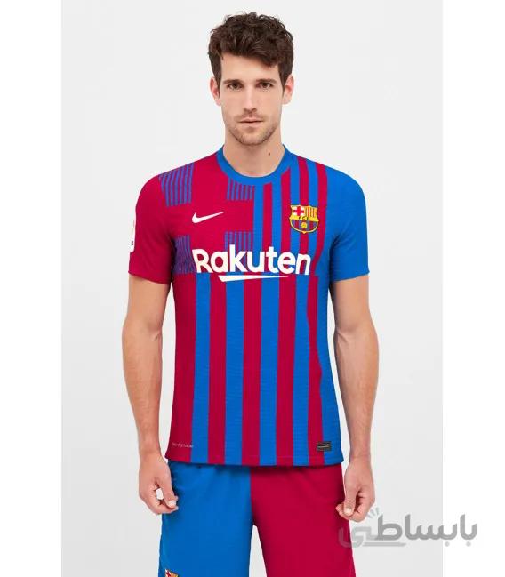 کیت اول هواداری به همراه شورت تیم بارسلونا Barcelona Home Jersey Kit 2021/22(Jersey+Shorts)