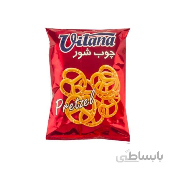 کراکر چوب شور پریتزل 50 گرمی ویتانا