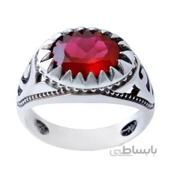 انگشتر نقره مردانه مدل AM_684