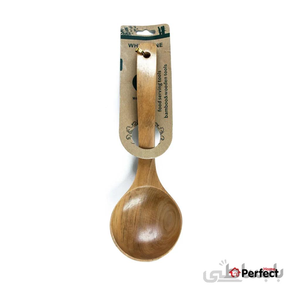 ملاقه چوبی WHITE PINE سایز بزرگ کد ۱۱۹۰