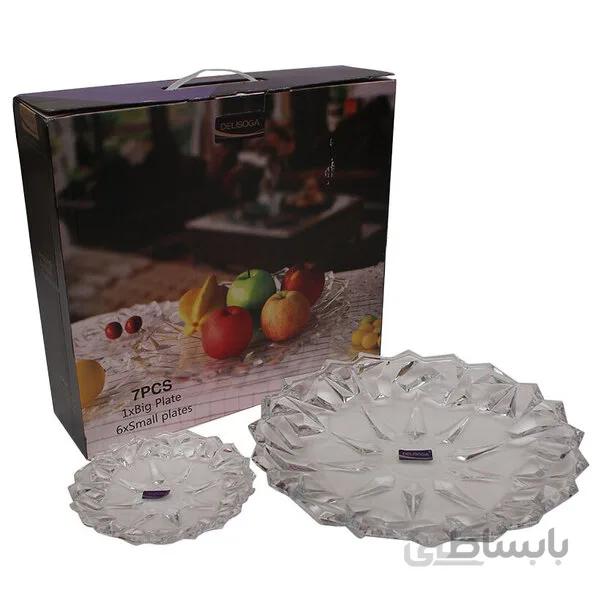 سرویس میوه خوری کریستال دلی سوگا 7 پارچه
