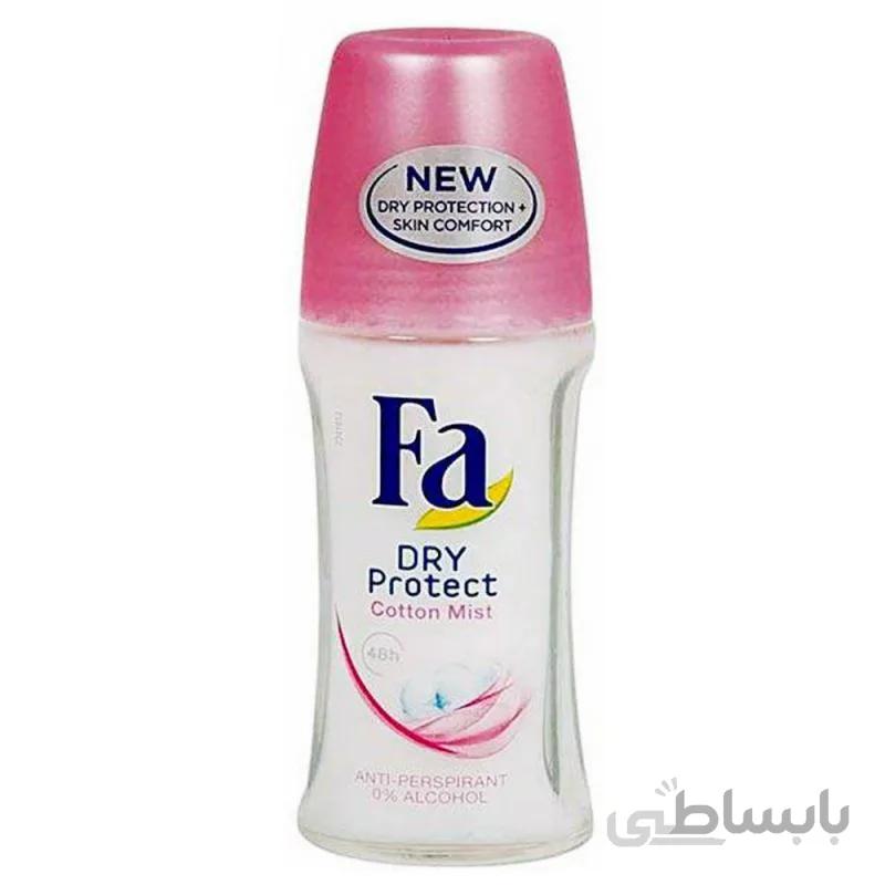رول ضدتعریق زنانه فا Dry protect ا Fa Dry Protect Anti Perspirant Roll On Deodorant For Men 50ml