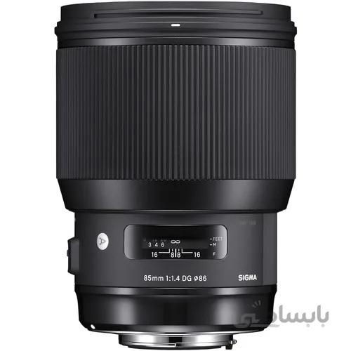 لنز تله فوتو سیگما – Sigma 85mm f/1.4 DG HSM Art Lens for Nikon F – جدی کالا ا Sigma 85mm f/1.4 DG HSM Art Lens for Nikon