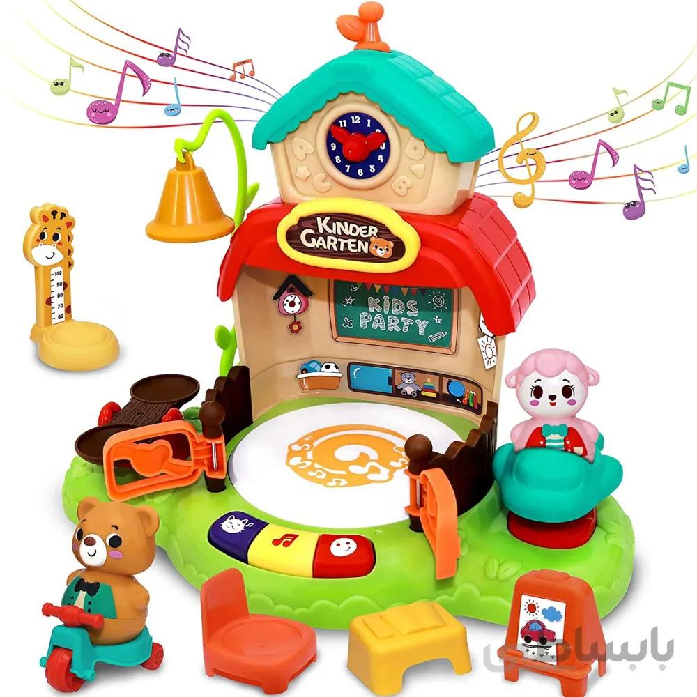 اسباب بازی موزیکال کلبه حیوانات و مهدکودک هولی تویز مدل 935 Hola Toys Kindergarten