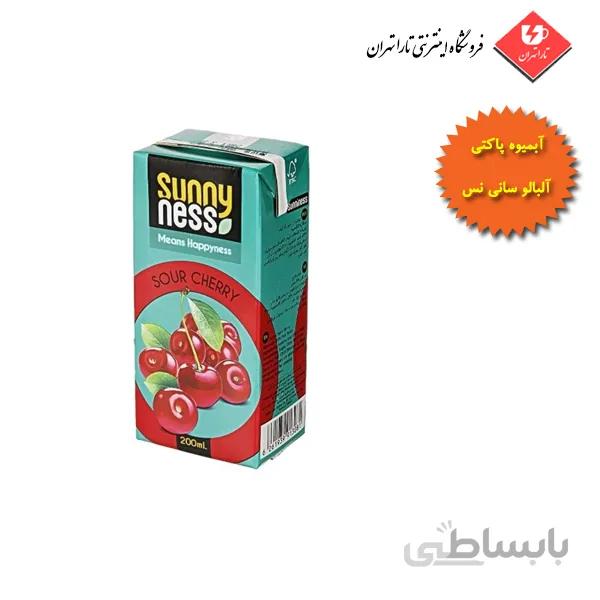 ابمیوه پاکتی البالو سانی نس 200 میلی لیتر