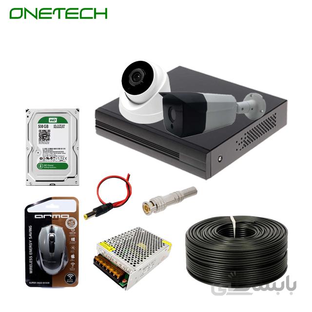 پکیچ اقتصادی AHD مدل onetech on-701