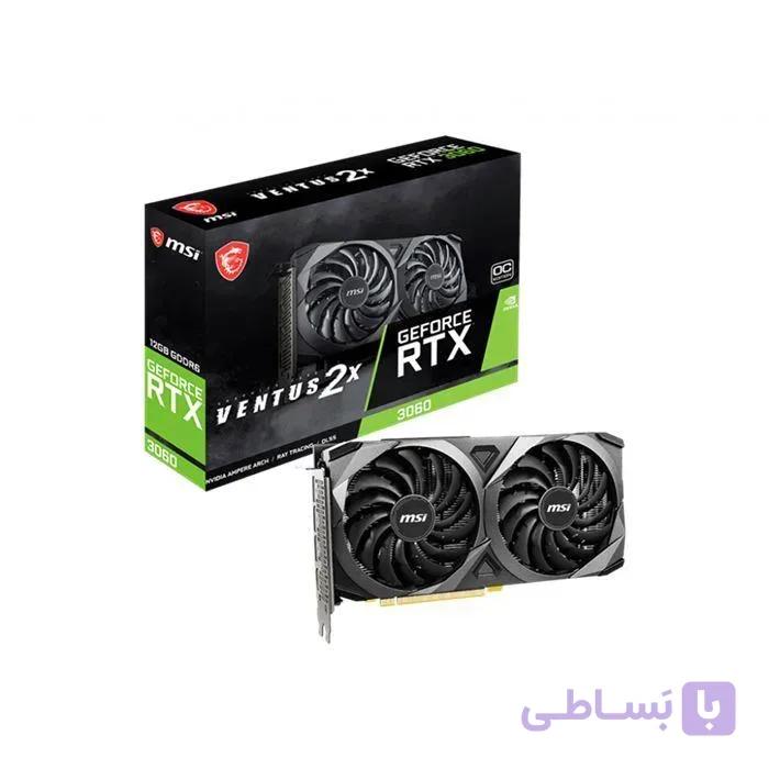 کارت گرافیک ام اس آی مدل MSI GeForce RTX 3060 VENTUS 2X 12G Oc — تصویر 1