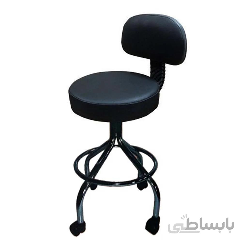 صندلی آزمایشگاهی تابوره T103 پیچی افرند