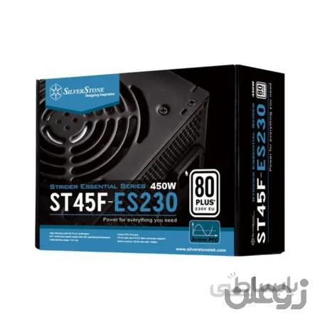 منبع تغذیه کامپیوتر سیلوراستون مدل Essential ST45F-ES230