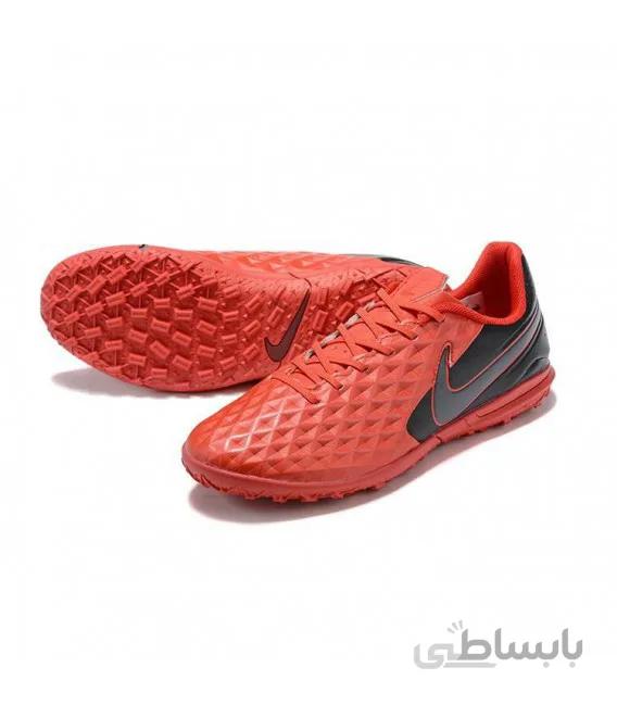 کفش چمن مصنوعی نایک تمپو Nike Tiempo Legend VIII TF Red Black