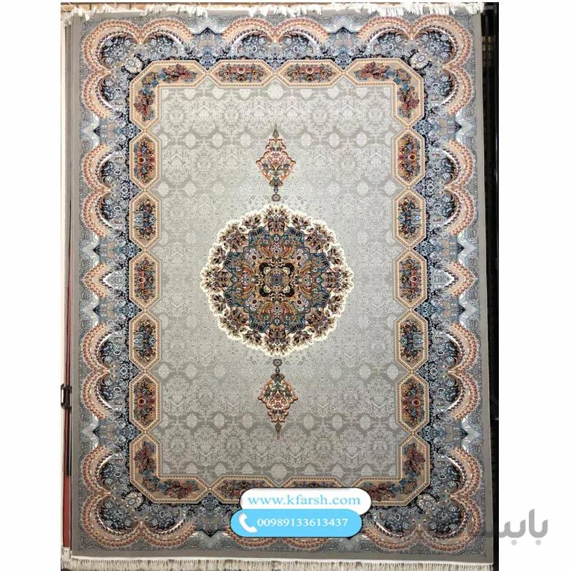 فرش ۷۰۰ شانه کاشان طرح هالیدی