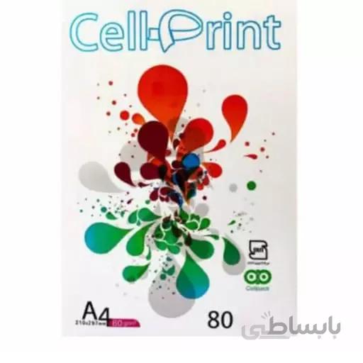 کاغذ a4 سل پرینت بسته 100 عددی