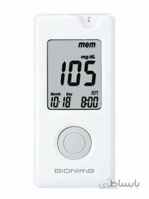 دستگاه تست قند خون GM 110 بایونیم ا Bionime Bloods Glucose Monitoring System GM 110
