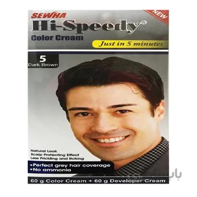 رنگ موی مردانه های اسپیدی شماره 5