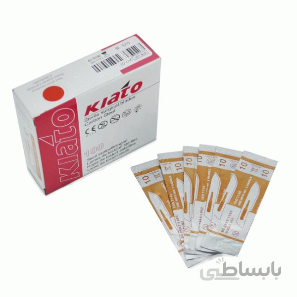 تیغ بیستوری هندی «کیاتو» سایز ۱۰(هر بسته)