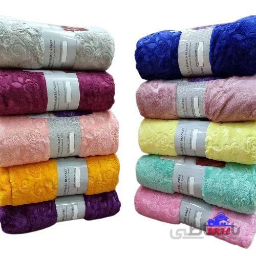 پتو تیسا گل رز رنگبندی