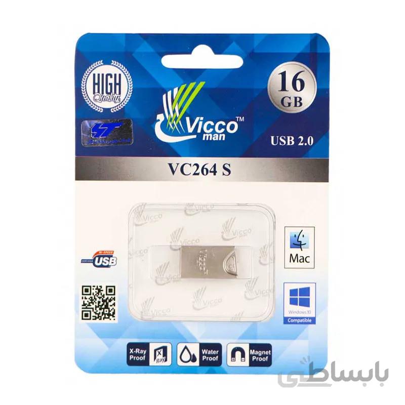 فلش مموری ویکومن مدل VC264 ظرفیت 16 گیگابایت ا Vicco men VC264 flash memory with a capacity of 16GB
