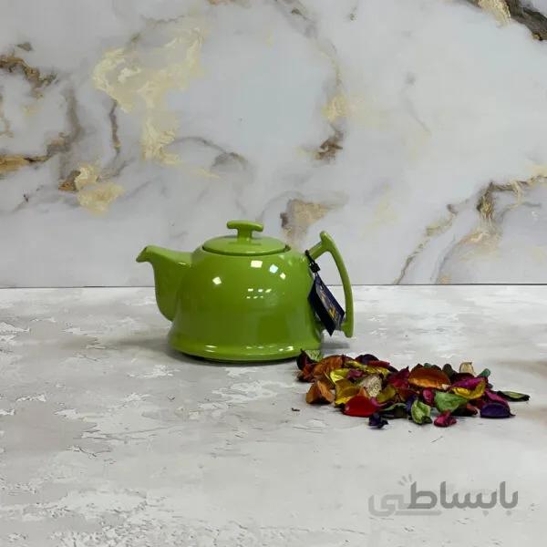 قوری شکس مدل توکا رنگ سبز